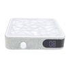 Nail Dust Suction Collector Silver Rhinestones Low Noise Nail Vacuum Cleaner Powerful Fan Vent with Reusable Filter for
