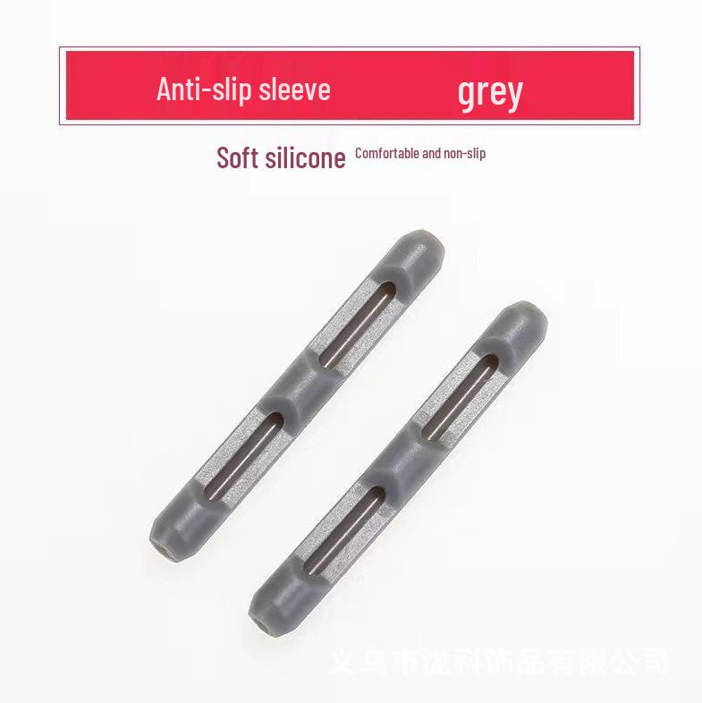 Soft Silicone Anti-Slip Eyeglass Temple Tips & Ear Hooks for Sport