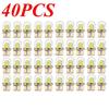 New 5/40PCS T10 Led Light Bulb Car Cob Lights License Plate Lamp 12v Silicone Lighting Turn Signal Interior Bulbs Dome Lighitng