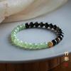 Authentic Natural Hotan Jade S9Yinxiangyunlou Hollow Bead Bracelet, Niche Light Luxury Jewelry, Holiday Gift