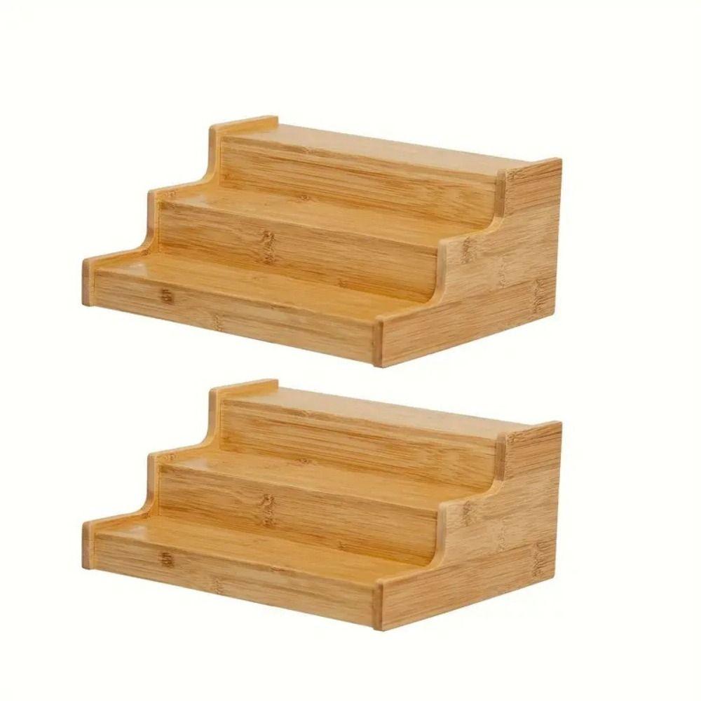 Επεκτεινόμενο Ράφι Οργανωτής Μπαχαρικών Μπαμπού Ράφι Αποθήκευσης Μπαχαρικών Έκθεση Οργανωτής Καρυκευμάτων Πάγκου