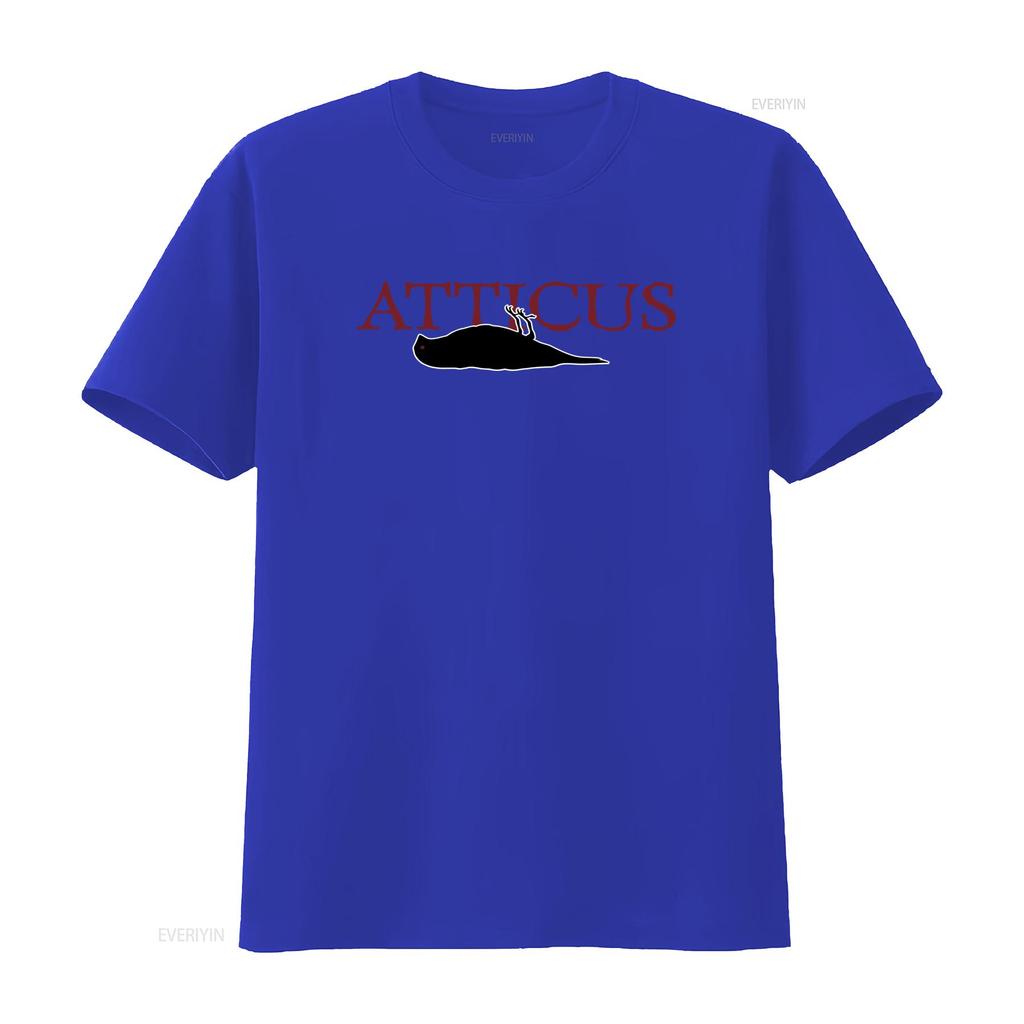 Atticus 2001 Deadbird Vintage T Shirt Heavyweight 100 Crewneck With Red Logo Book Inspired Design Casual Attire For Unisex S Xxxl