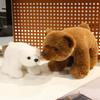 Cute Bear Animal Plush Dolls Black White Brown Bear Cartoon Polar Bear Stuffed Toys For Kids Back To School Anime Birthday Gifts
