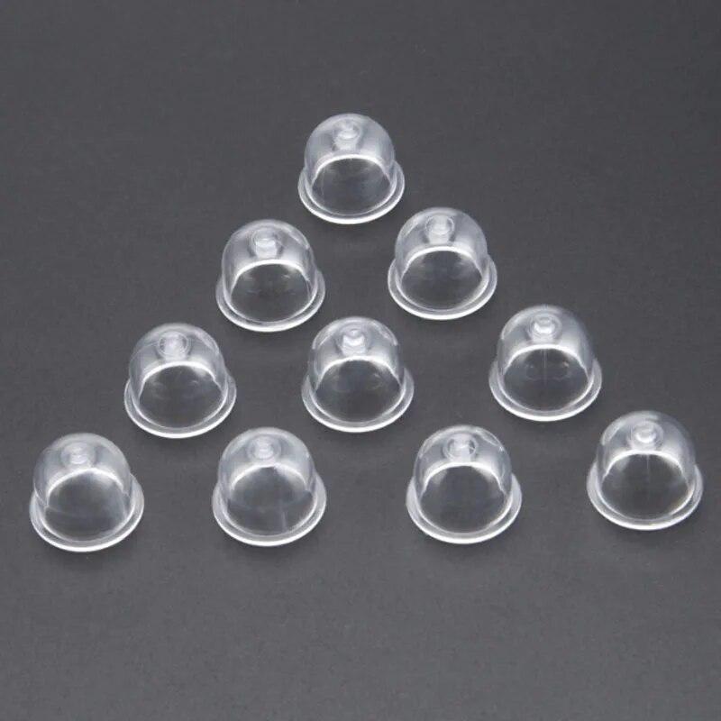 10/20 stücke Vergaser Ersatzteile 19/22mm Carb Primer Birne Kappe Kleine Kraftstoff Pumpe Für Kettensägen Gebläse Trimmer freischneider Ersetzen