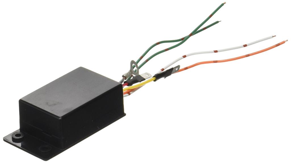 Kijima Motorcycle Parts IC Hazard Relay for DC12V, Up To 120W, Compatible with Bulbs and LEDs, 304-0524