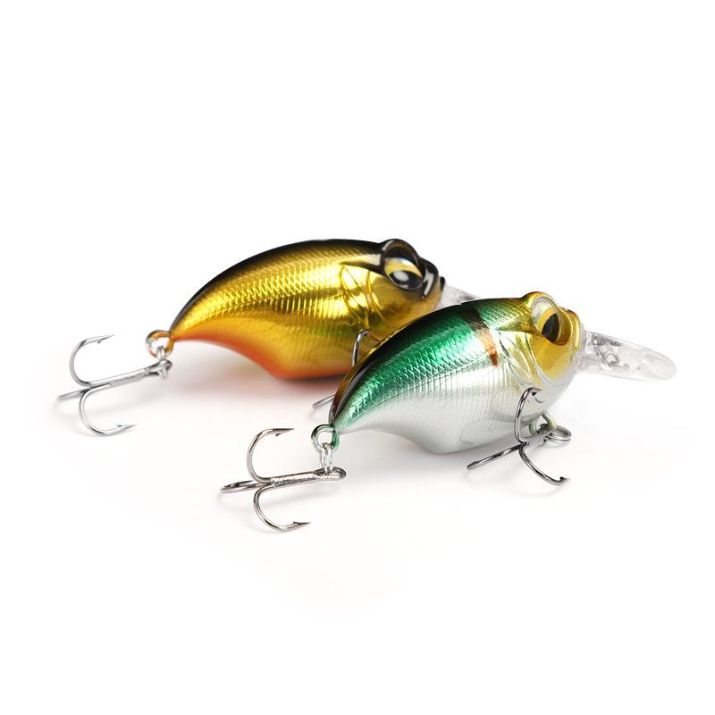 Neuer Crankbait Wobbler Köder 38mm/8g 48mm/11g Hochwertige Haken 10 Verschiedene Farben Künstlicher Köder Harte Angelköder