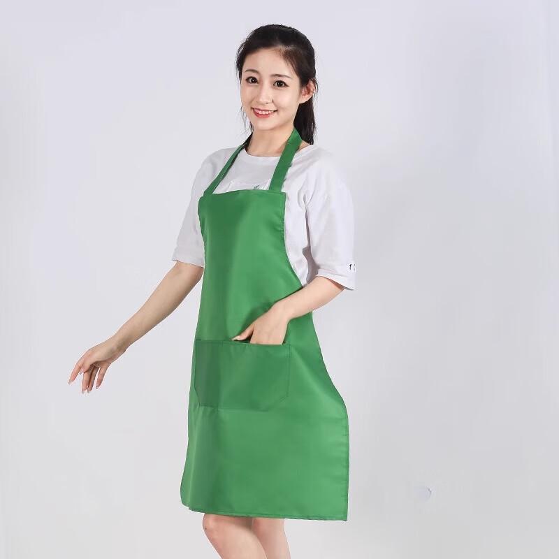 Лицзюхун Однотонный Хлопковый Фартук