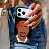 Rap Rapper 2pac Tupac Shakur Phone Case For iPhone 17 Air 14 15 13 12 Max Cover For Apple 16e 11 Pro Max Plus Coque