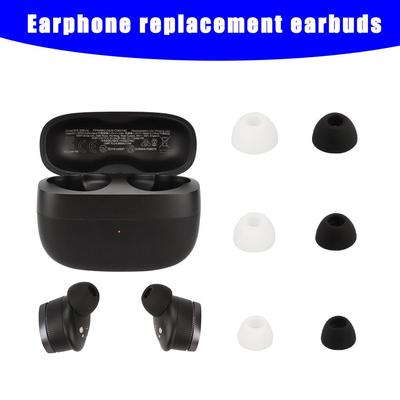 For Bowers & Wilkin Pi8 Bluetooth Earphones Replacement Silicone Dustproof Waterproof Comfortab M4E5
