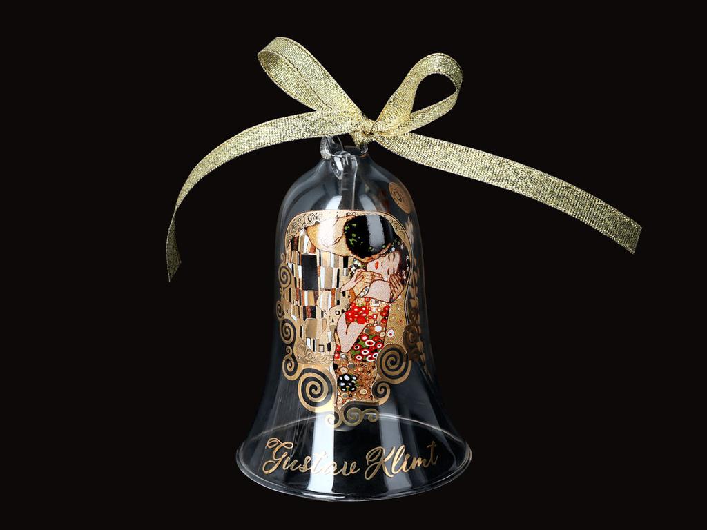 Decorative Porcelain Bell Gustav Klimt Kiss Gift 2