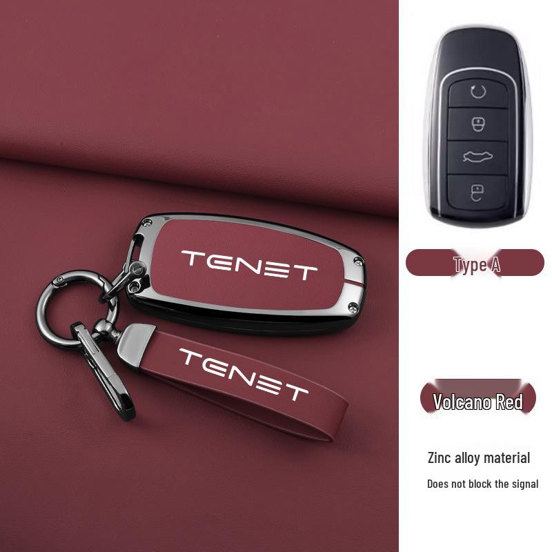 Tenet Tianneng T4/T7/T8/T9 Car Key Metal Protective Case with Hanging Buckle