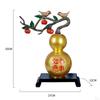 Gourd Statue Collectible Crafts Ornament Fortune Handmade Figurines for Desktop Furnishing Interior