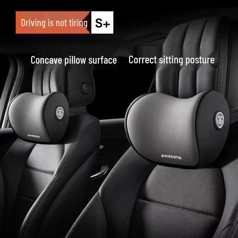 Auto Kopfstütze & Lendenwirbelstütze Memory-Schaum Kissen Set