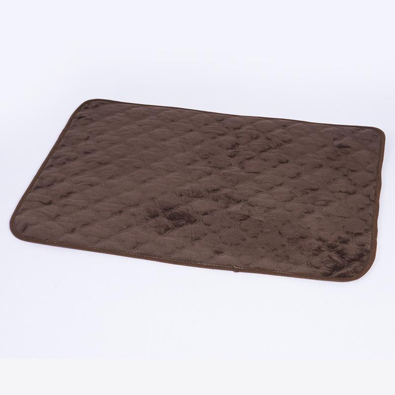 

Зимняя короткая плюшевая подстилка для домашних животных, которую можно стирать многократно, подстилка для кошек и собак, водонепроницаемая и анти-мочеотводящая подстилка S