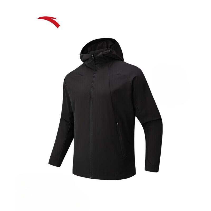 ANTA Men s Hooded Woven Windbreaker Jacket M