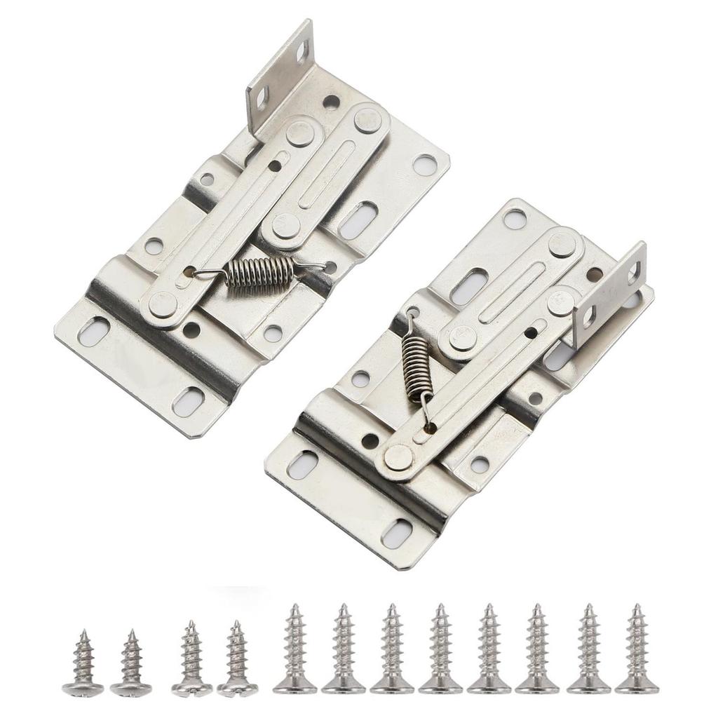 45° Downward Opening Door Hinge with Spring for Sink Cabinet