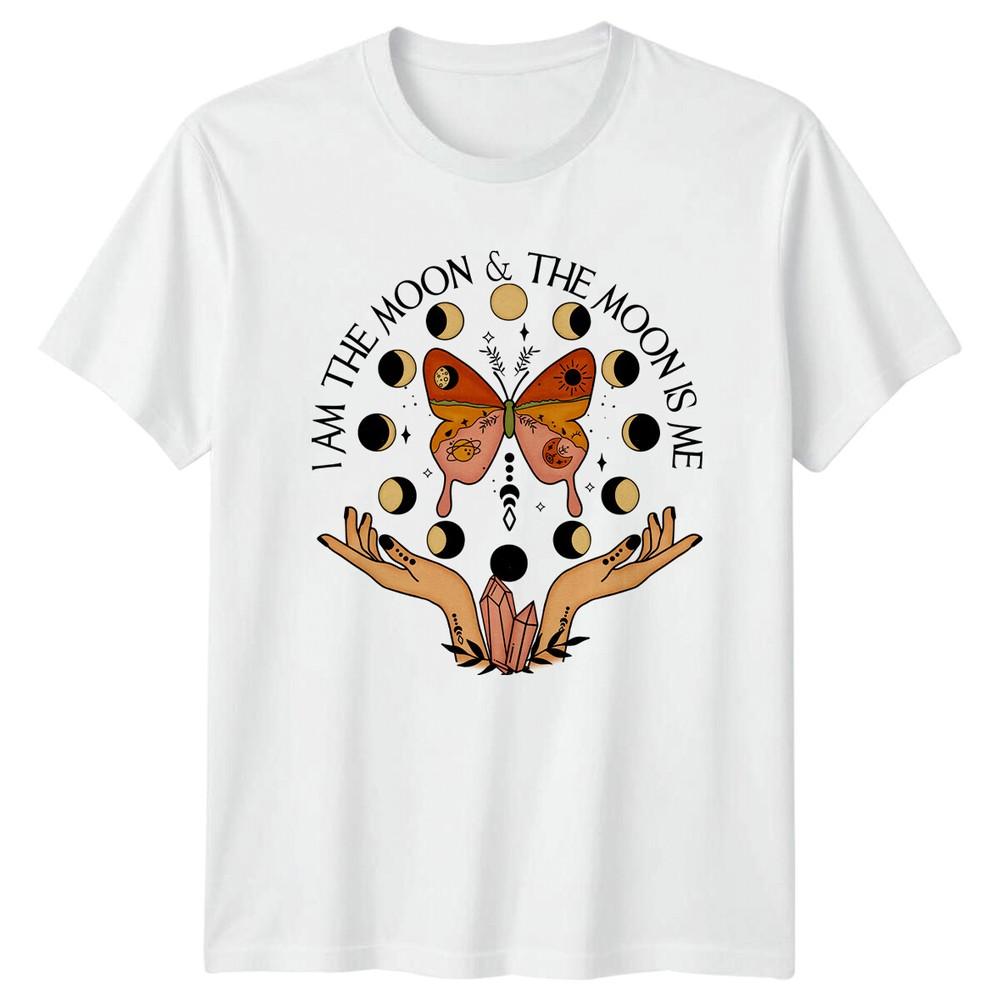 Moon Butterfly I Am The Moon The Moon Is Me Celestial TShirt S