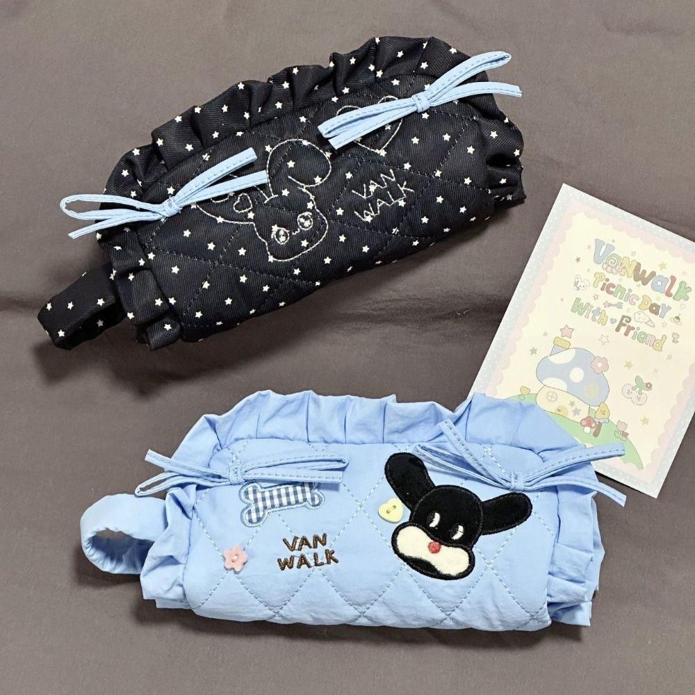 

Multilayer Pen Bag Dumpling Stationery Bag New Pen Box Gift білий