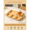 HANDUNYOU Ceramic Partitioned Breakfast Set