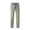 Unisex Multi-Pocket Cargo Jeans - European & American Street Style Loose Fit with Rips