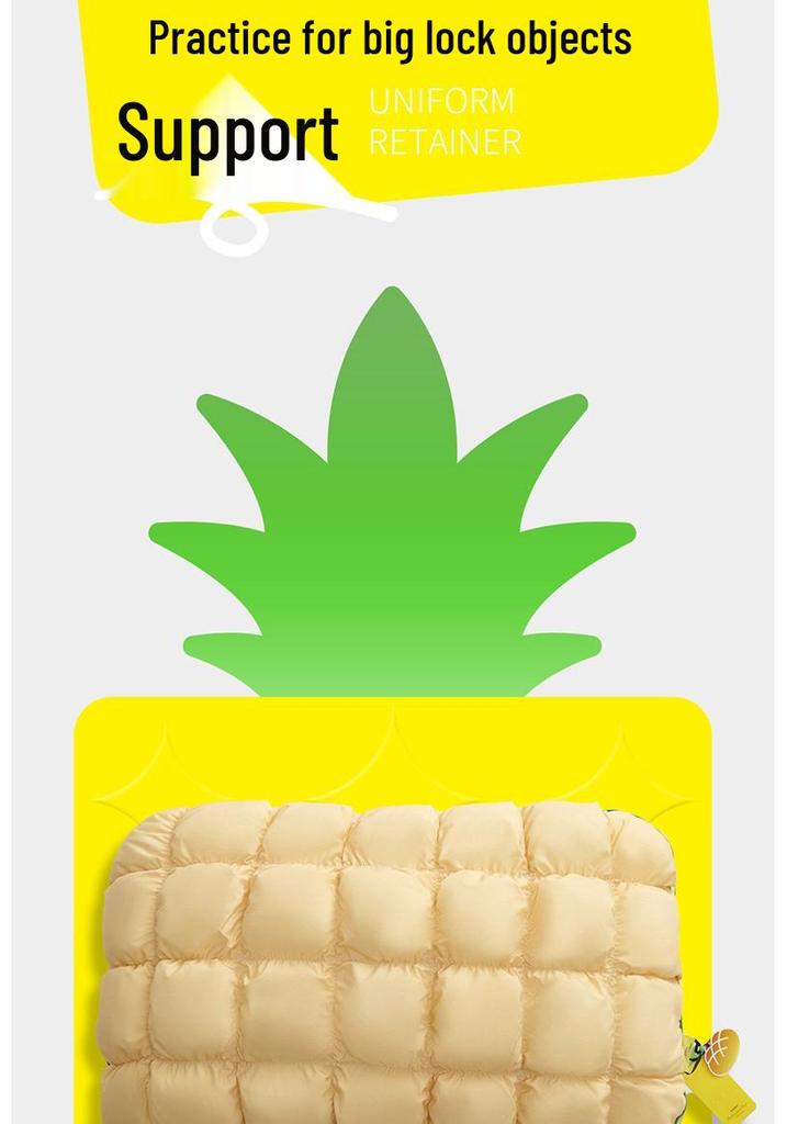 Pineapple Bread Pillow for Cervical Spine Support - Super Soft Home & Dorm Pillow