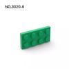 20Pcs MOC Parts 3020 Plate 2 x 4 Works With Blocks DO IT YOURSELF Assmble Construction Bricks Particle Kid Brain Puzzle Toy Birthday Gift Idea