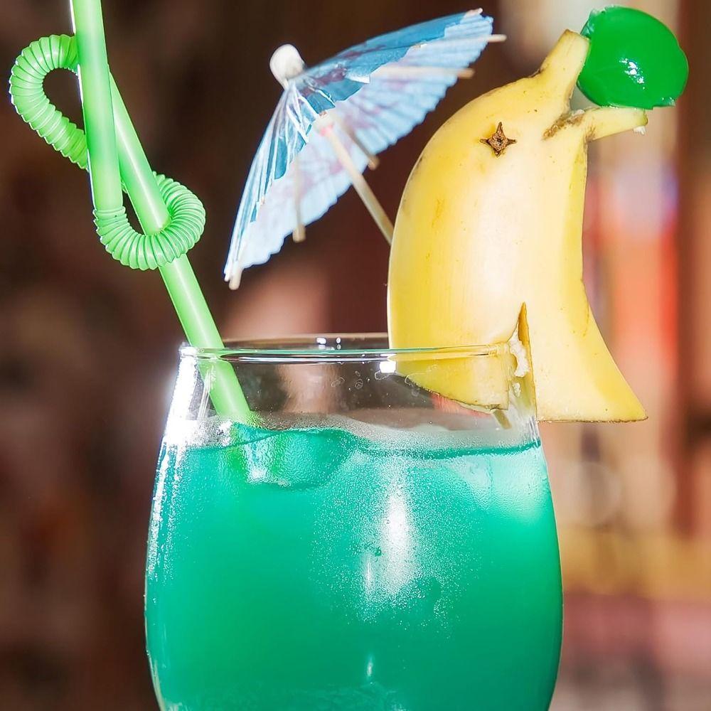 10cm Paper Umbrella Pick Disposable Cocktail Fork New Cocktail Umbrell  Food Cupcake Fruit