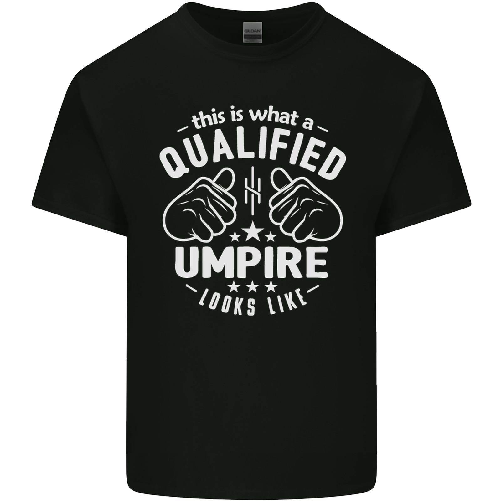 

This Is What a Qualified Umpire Looks Like Mens Light Cotton T-Shirt Mens Womens Tees Top 2XL