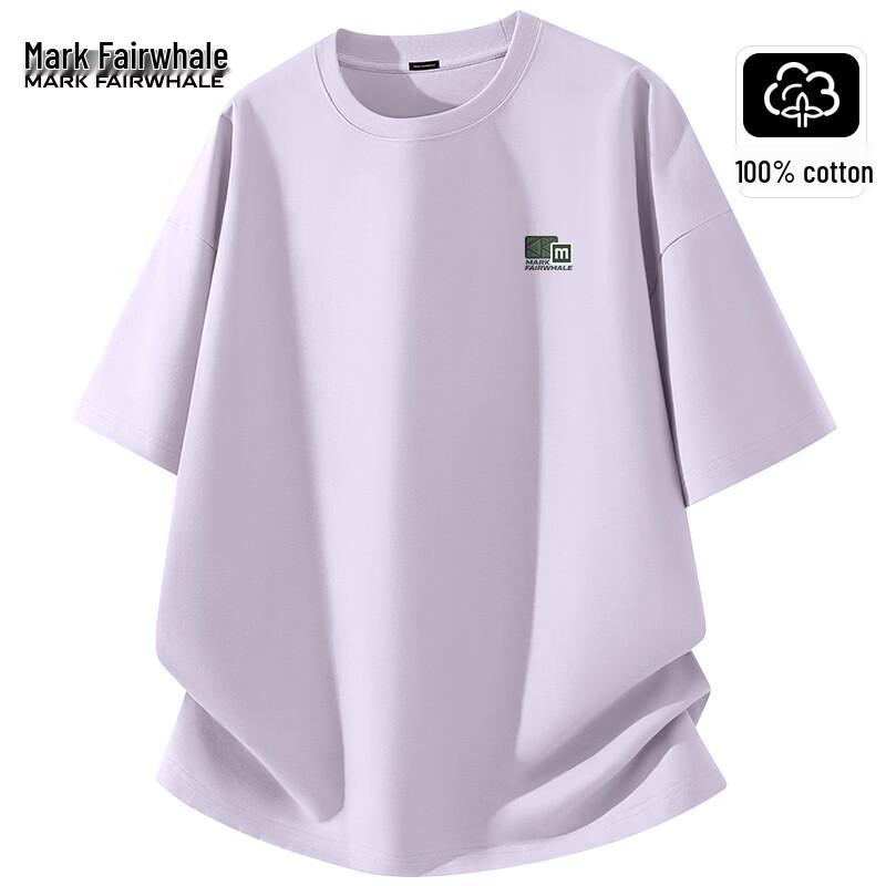 Mark Fairwhale Men's 2026 Summer Loose Cotton T-Shirt