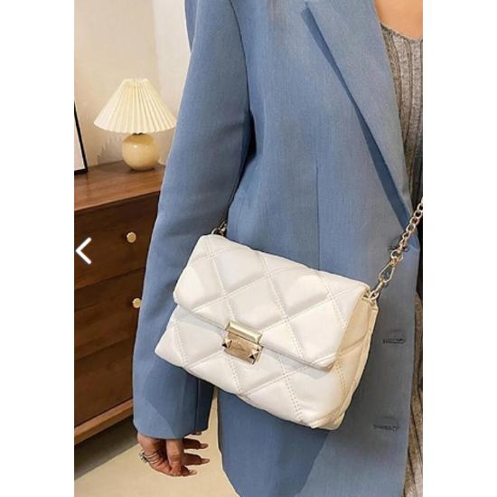 

Женская стеганая сумка через плечо Mubo с узором и цепочкой