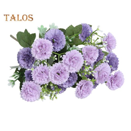 

Штучна гвоздика, 20 головок, реалістична підроблена шовкова квітка, весілля, домашній офіс, центральний стіл, штучні квіткові рослини, прикраса гілки фіолетовий