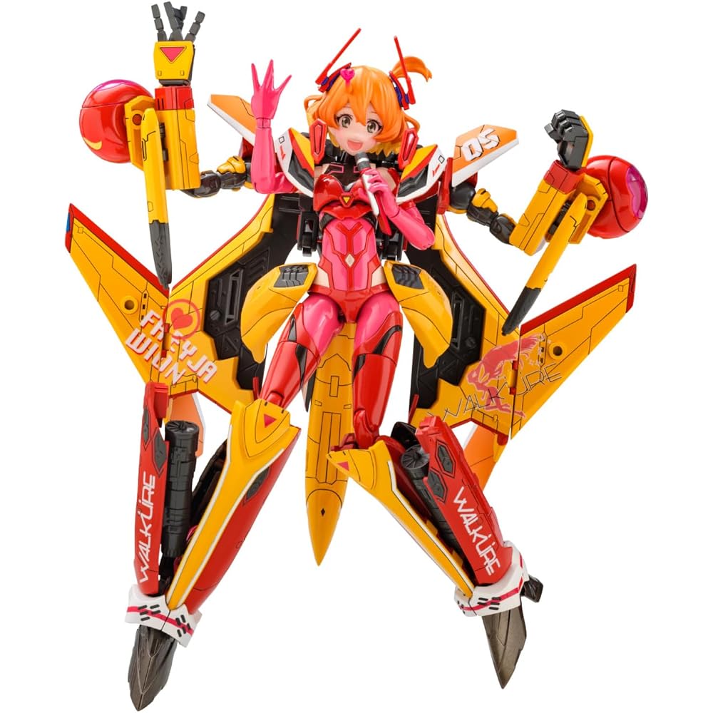 Aoshima Bunka Kyozai (AOSHIMA) VFG Macross Delta VF-31J Siegfried Freya Vion total height approx....