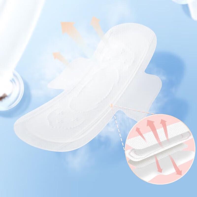 Seven-Degree Space Elegant Series Sanitary Napkins (Day & Night 80-Count)