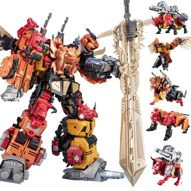 NBK Devastator Transformation Toy Combine Robot JINBAO Predaking Bruticus BMB Volcanicus Computron Figures Action Deformed Model