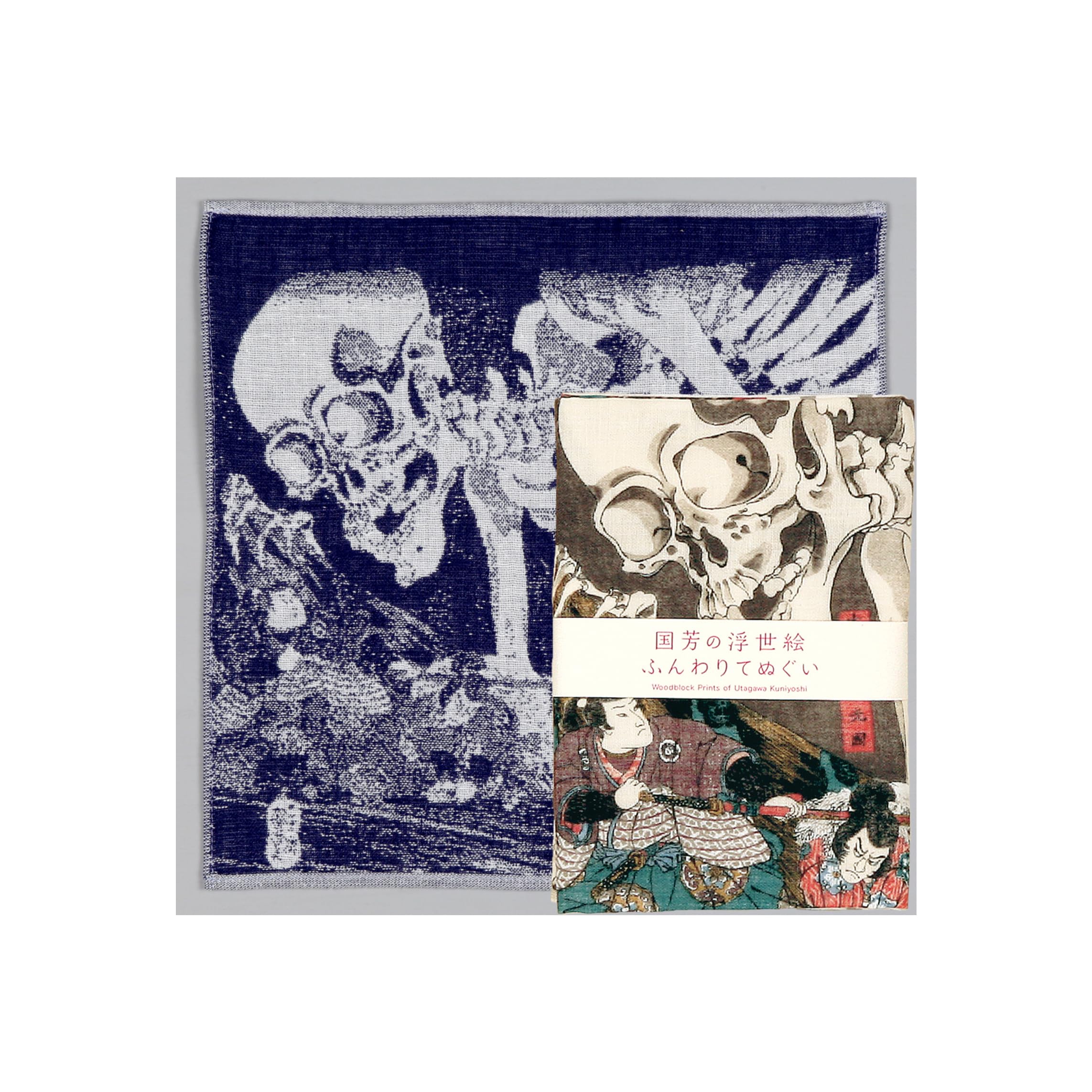 

[Yamamotojin] Yamamotojin Shoten (Official) Ukiyo-e Imabari Towel Double Gauze - Ukiyo-e Imabari Towel Gashadokuro Set