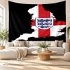 Englische Nationalmannschaft Wandteppich, Weiches Stoff Wandbehang, Dekorative Kulisse Für Schlafzimmer Heim Wandkunst