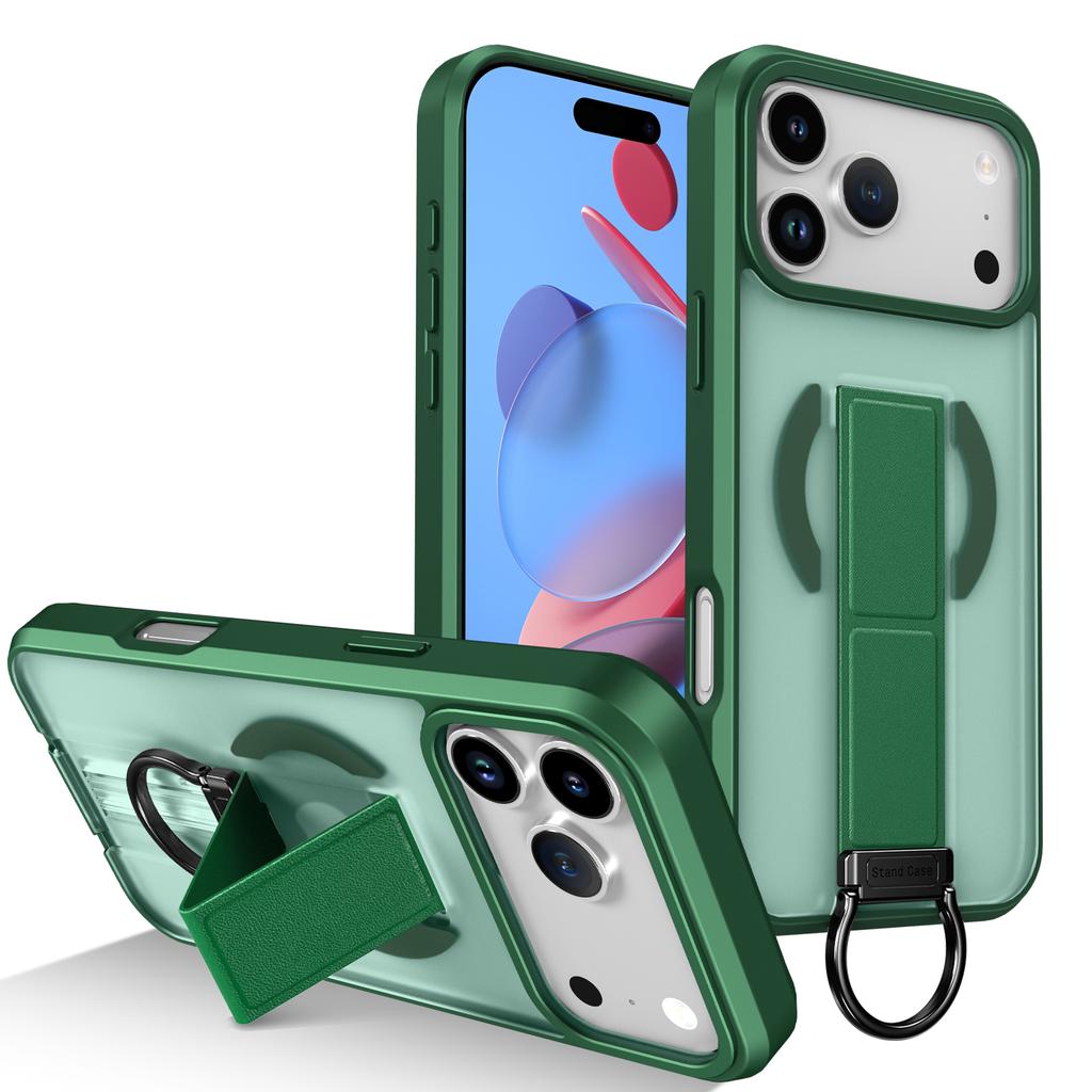Skin Feel Strong Magnetic D buckle Phone Case For iPhone 17 Pro Max 16 Plus 15 14 13 Slim Fit Shockproof For Magsafe Cover