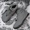 Winter Hiking Shoes Snow Boots Plush Cotton Shoes Outdoor Sneakers Men Women Ankle Boots Warm Winter Boots Mid-top