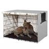Portable Dog Cage Cover Pet Cage Sun/Rain Protective Cover Wire Cage Protector