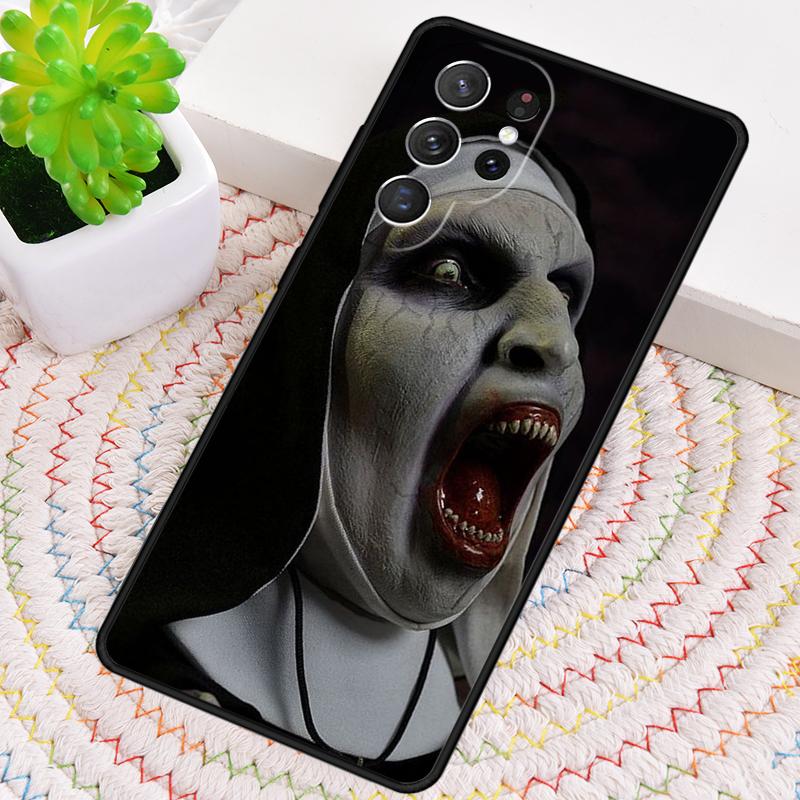 The Nun Valak Horror TPU Phone Case For Samsung Galaxy Note 10 Pro S26 S25 S24 S23 S22 Ultra Plus S21 FE S20 Shockproof Cover