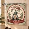 School Year Planning Tool 2027 Wall Calendar Funny Cartoon Illustrations Large Date Grids Annual Schedule Planner Thick Coated Paper Sturdy