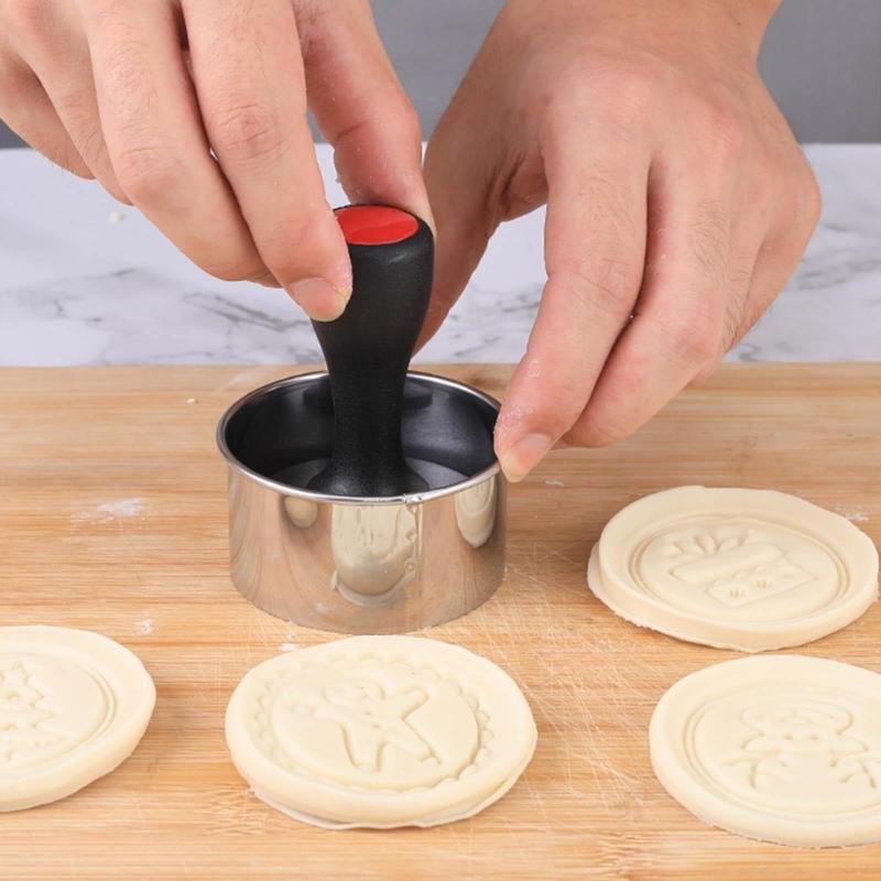 Silikon-Keksformen Keksstempel DIY-Kuchenformen Küchen-Backwerkzeug