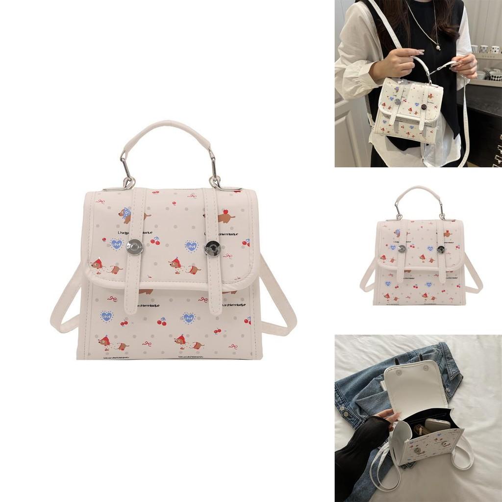 Dachshund Pattern Backpack For Women With Durable Wearresistant Material For Travel And Casual Use