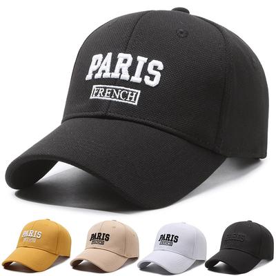 Embroidered Letter Cap Male Spring Summer Sun Hat Female Baseball Cap Ponytail Panama Cap Snapback Hat Sun Visor Hats