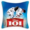 Federe Cuscino Cento e Uno Dalmata Cartone Animato Divano Decorativo Casa Stampa Double-sided Peluche Corto Carino Federa Cuscino
