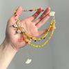 Super Fairy French Butterfly Drop Glaze Beaded Necklace Niche Design Sense Temperament Fashion Style Necklace