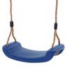 Hard Seat Child Kids Stable PVC Swing for Indoor Outdoor Game Play Blue