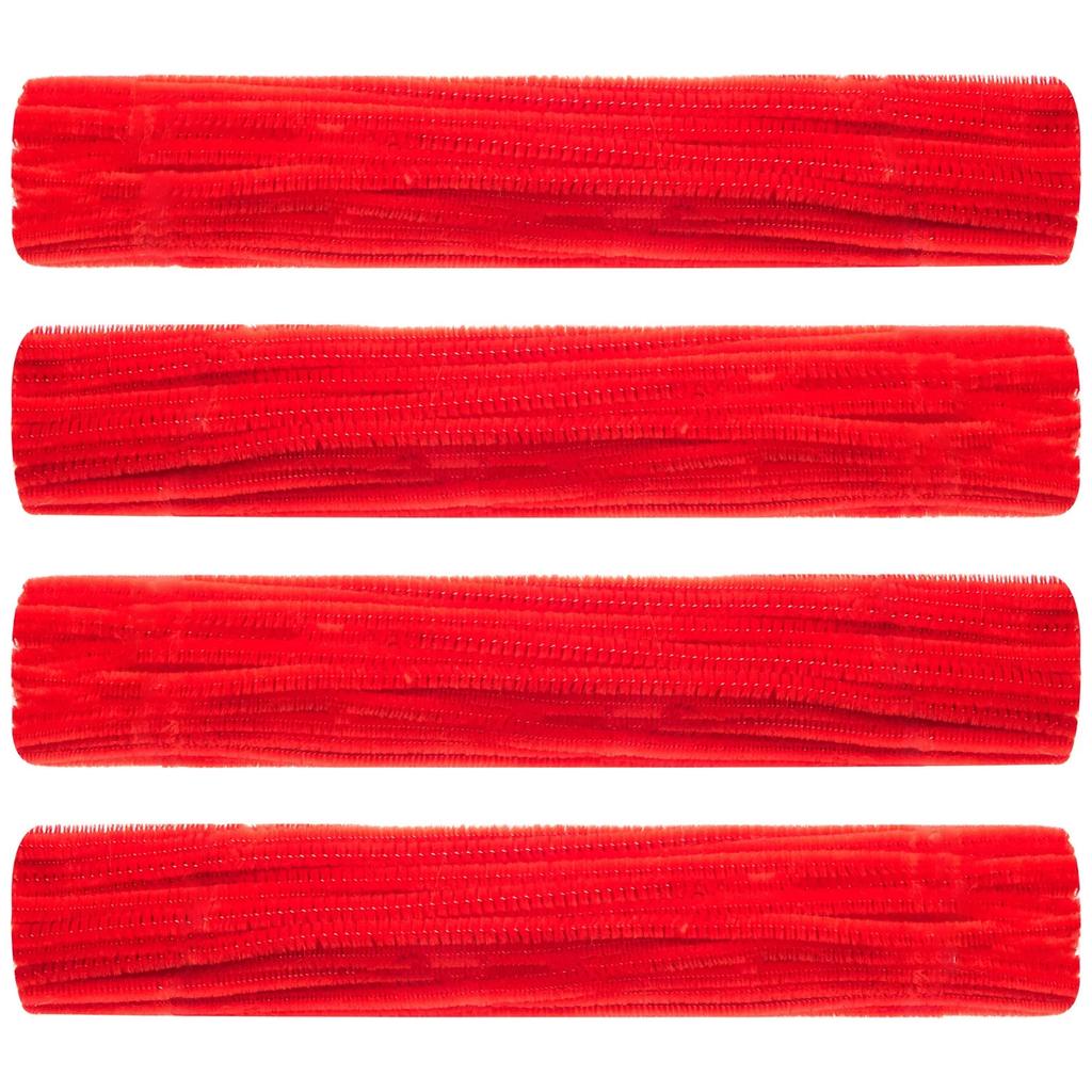 400pcs Chenille Stems Pipe Cleaners Kindergarden DIY Art Craft Materials for Creative Handicraft DIY Felting Animal Skeleton