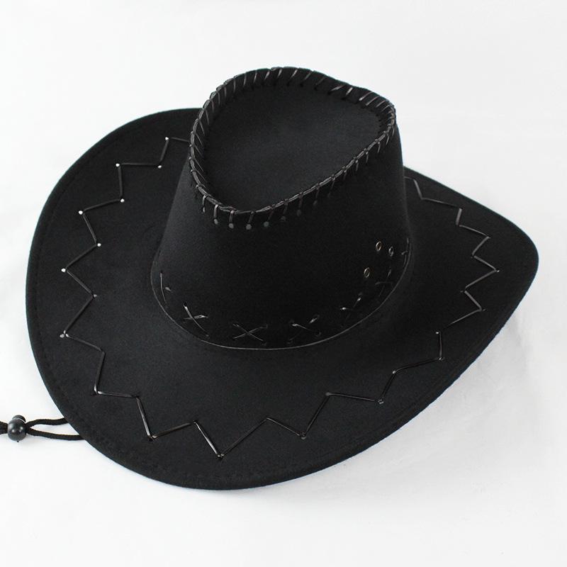 Men's and Women's Wide Brim Denim Western Sun Hat