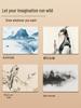 12-Color Chinese Painting Pigments & Brushes for Beginners - Entry-Level Calligraphy & Ink Wash Set for Students
